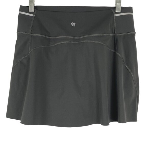 Athleta Sonic Skort Skirt Green Polyester‎ Spandex Women's Small - Picture 4 of 11